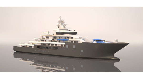 Image for article Contract signed for 107m Support Vessel